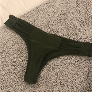Zaful Olive bikini bottoms